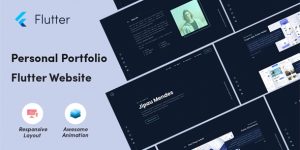 Jeff – Personal Website Developer Portfolio in flutter website (6 September 2024)