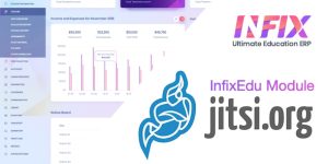 Jitsi Meet Module v1.4.5 - InfixEdu School Management System Software