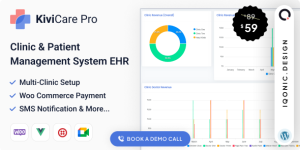 KiviCare Pro v4.0.7 - Clinic & Patient Management System EHR (Add-on)