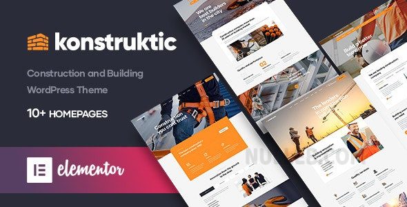Konstruktic v1.2.1 – Construction & Building WordPress Theme