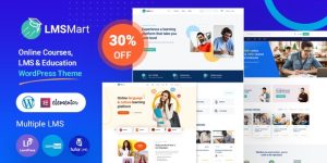 LMSmart v1.7.1 – Education WordPress Theme Nulled Download