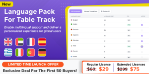 Language Pack Module for Tabletrack v1.0.63 Download