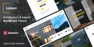 Larson v1.5.0 – Architecture WordPress Theme Nulled