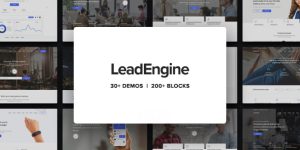LeadEngine v5.7 – Multi-Purpose WordPress Theme with Page Builder Nulled