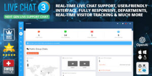 Live Support Chat v5.1.4 - Live Chat 3 Nulled