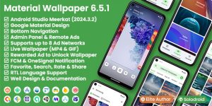 Material Wallpaper v6.5.1 - Android App Nulled