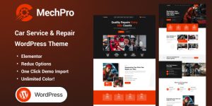 Mechpro v1.0.0 - Car Service & Repair WordPress Theme Download