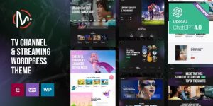 MediaFlex v1.3 – TV Channel & Streaming WordPress Theme Nulled
