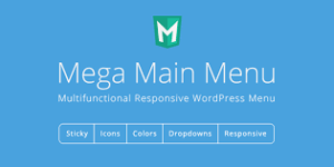 Mega Main Menu v2.2.4 – WordPress Menu Plugin Download