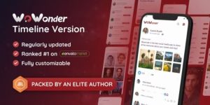Mobile Native Social Timeline Applications v6.1 - For WoWonder Social PHP Script