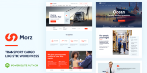 Morz v33 - Transportation WordPress Theme Nulled Download