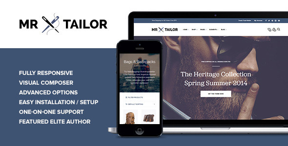 Mr. Tailor v8.2 - Responsive WooCommerce Theme Download