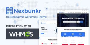 Nexbunker v1.8 – Hosting/Server WordPress Theme + WHMCS