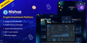 Nishue v5.2 – CryptoCurrency Buy Sell Exchange and Lending with MLM System | Crypto Investment Platform Nulled