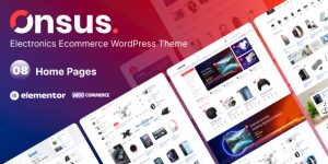 Onsus v1.0.9 – Electronics E-commerce WordPress Theme