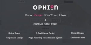 Ophion v1.0 - Clean WordPress Theme Download