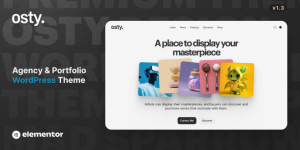 Osty v1.3 – Creative Agency and Portfolio Theme Download