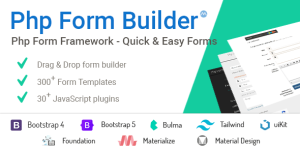 PHP Form Builder v6.2 - Advanced HTML forms generator with Drag & Drop Nulled