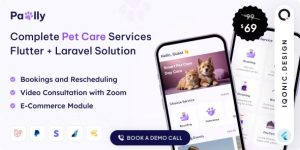 Pawlly v2.3.2 – All-in-one Pet Care Solution in Flutter + Laravel with ChatGPT