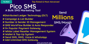 PicoSMS v5.10 – A Bulk SMS Marketing Tool Nulled Download