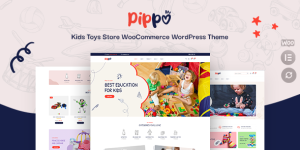 Pippo v1.1.6 – Kids Toys Store WooCommerce WordPress Theme