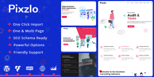 Pixzlo v2.0.1 - Professionals Creative WordPress Theme