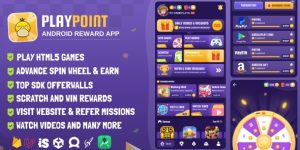 PlayPoint v1.6- Android App with Admin Panel Free Download