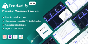 Productify v4.0.4 – Production Management System Nulled