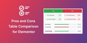 Pros & Cons Widget for Elementor v1.2.0 - WordPress Plugins