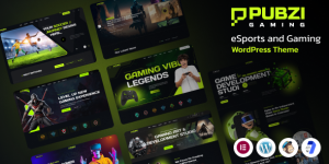 Pubzi v1.0 – eSports and Gaming WordPress Theme Download
