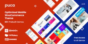 Puca v2.6.39 - Optimized Mobile WooCommerce Theme