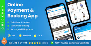 QuickPay v5.1 - 2 App Template - Online Bill Payment App - Recharge App - Booking App