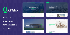 Qxygen v1.0.10 - Single Property WordPress Theme Download