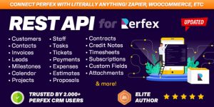 REST API module for Perfex CRM v2.1.5 – Connect your Perfex CRM with third party applications
