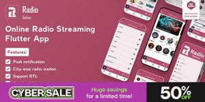 Radio Online v2.2.1.2 – Flutter Full App Source Code Download