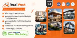 RealVest v2.1 - Real Estate Investment System Nulled