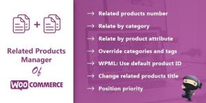 Related Products Manager Pro v1.16 - for WooCommerce Plugin