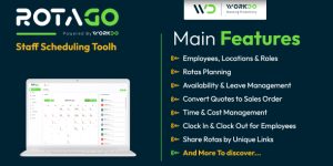 RotaGo v8.1 – Staff Scheduling & Managing employees Tool Nulled