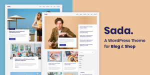 Sada v1.1.4 - A WordPress Theme For Blog & Shop