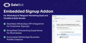SaleBot WhatsApp Embedded Signup Addon for SaleBot v1.0.0