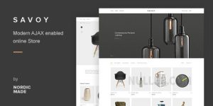 Savoy v3.1.7 – Minimalist AJAX WooCommerce Theme Download