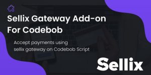 Sellix Payment Gateway v1.0 - Add-on For Codebob