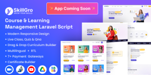 SkillGro LMS v2.7.0 – Course & Learning Management System Laravel Script (LMS) Nulled
