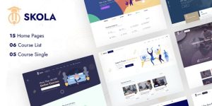 Skola v1.0.36 - LMS Online Courses WordPress Theme Download