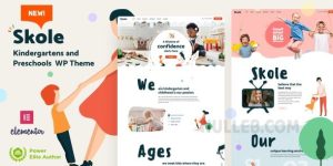 Skole v37 – Kids School WordPress Theme Nulled Download