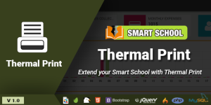 Smart School Thermal Print v2.0 - Smart School Addon