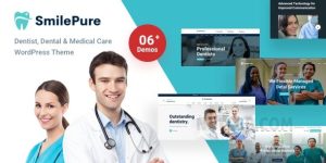 SmilePure v1.8.9 – Dental & Medical Care WordPress Theme