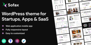 Sofax v1.0.2 – Software & Startup WordPress Theme