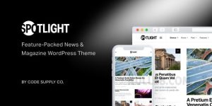 Spotlight v1.7.7 – Feature-Packed News & Magazine WordPress Theme