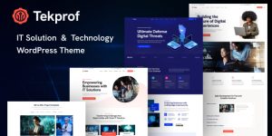 Tekprof v1.0.2 - IT Solution & Technology Elementor WordPress Theme